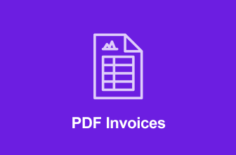 Easy Digital Downloads – PDF Invoices
