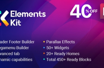Elements Kit – All In One Addons for Elementor Page Builder