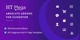 HT Mega Pro v2.1.0 – Addons for Elementor