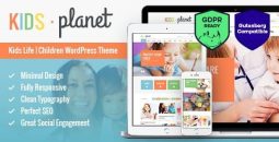 Kids Planet v2.2.14.2 – A Multipurpose Children WordPress Theme for Kindergarten and Playgroup