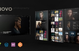 Novo – Photography WordPress Theme