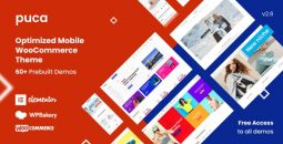 Puca v2.6.39 – Optimized Mobile WooCommerce Theme