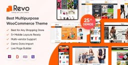 Revo v4.1.0 – Multipurpose Elementor WooCommerce WordPress Theme