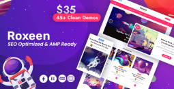 Roxeen v3.0 | Personal Lightweight WordPress Theme