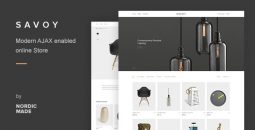 Savoy v3.1.2 – Minimalist AJAX WooCommerce Theme