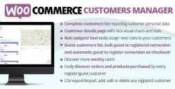 WooCommerce Customers Manager v31.9