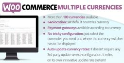 WooCommerce Multiple Currencies v6.4