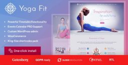 Yoga Fit v1.4.9 – Sports & Fitness WordPress Theme
