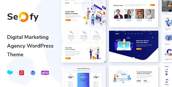 Seofy v1.6.9 – SEO & Digital Marketing Agency WordPress Theme