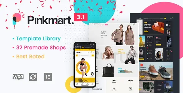 Pinkmart v4.7.5 – AJAX theme for WooCommerce
