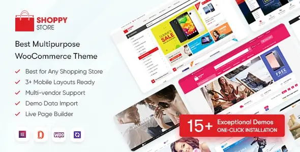 ShoppyStore v3.7.22 – Multipurpose Elementor WooCommerce WordPress Theme