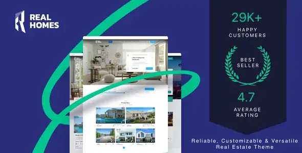 Real Homes v4.4.2 – WordPress Real Estate Theme