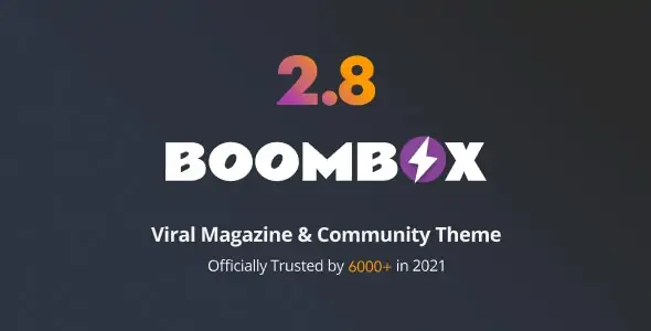 BoomBox v2.9.8 – Viral Magazine WordPress Theme