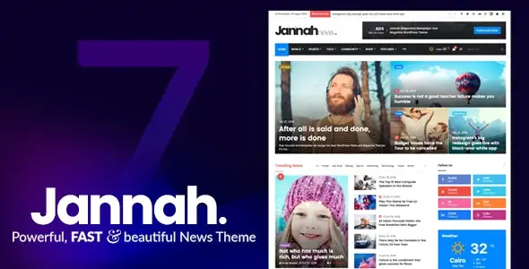 Jannah News v7.2.0 – Newspaper Magazine News AMP BuddyPress