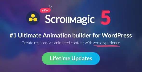 Scroll Magic WordPress v5.0.3 – Scrolling Animation Builder Plugin