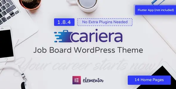 Cariera v1.9.1 – Job Board WordPress Theme