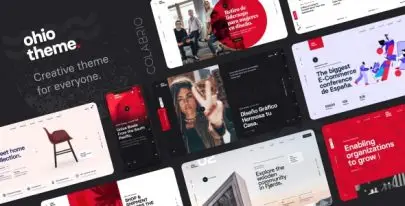 Ohio v3.5.6 – Creative Portfolio & Agency WordPress Theme