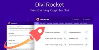 Divi Rocket v1.0.50 – Best Caching Plugin for Divi