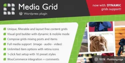 Media Grid v9.2.1 – WordPress Responsive Portfolio
