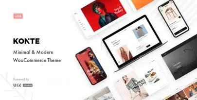 Konte v2.4.5 – Minimal & Modern WooCommerce WordPress Theme