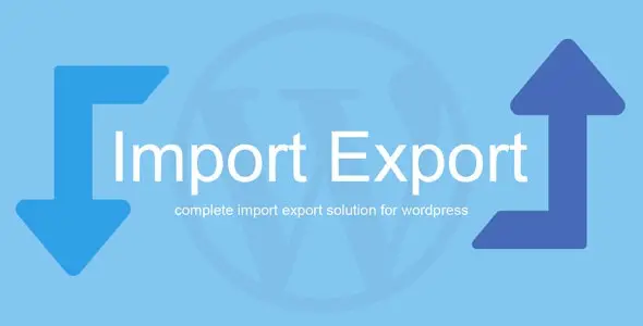 wordpress-import-export