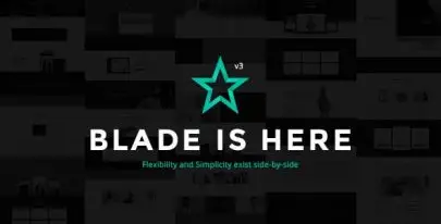 Blade v3.6.6 – Responsive Multi-Functional WordPress Theme