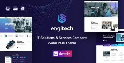 Engitech v1.8.13 – IT Solutions & Services WordPress Theme