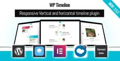 WP Timeline v3.7.3 – Vertical and Horizontal timeline plugin