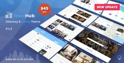 TownHub v1.9.1 – Directory & Listing WordPress Theme