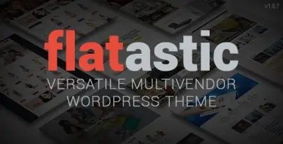 Flatastic v2.0 – Versatile MultiVendor WordPress Theme