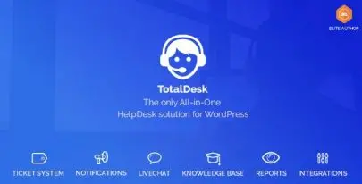 TotalDesk v1.8.1 – Helpdesk, Live Chat, Knowledge Base & Ticket System