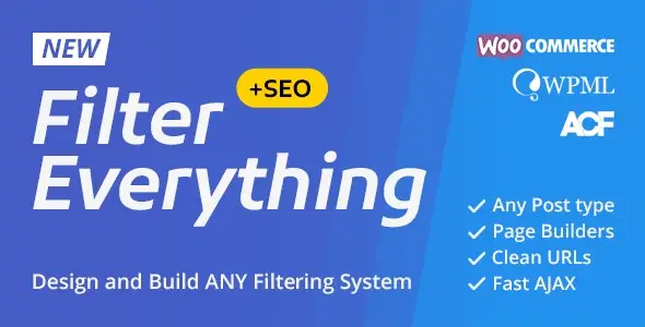 Filter Everything v1.6.5 – WordPress/WooCommerce Product Filter