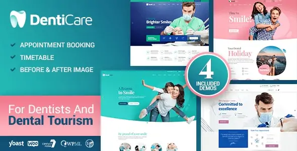 DentiCare v1.4.0 – Medical, Dentist & Dental Clinic