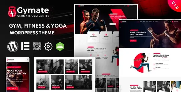 Gymat v1.8.8 – Fitness and Gym WordPress Theme