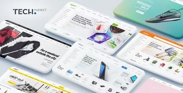 Techmarket v1.5.1 – Multi-demo & Electronics Store WooCommerce Theme