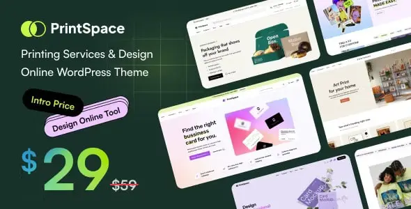 PrintSpace v1.4.1 – Printing Services & Design Online WooCommerce WordPress theme