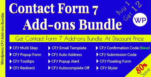 Contact Form 7 Add-ons Bundle v2.6.8