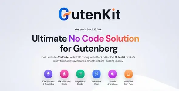 GutenKit Blocks Pro v2.3.10 – Gutenberg Page Builder
