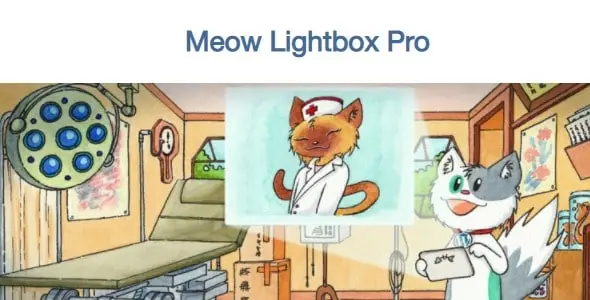 Meow Lightbox Pro v5.4.9 – Lightbox for WordPress made for photographers