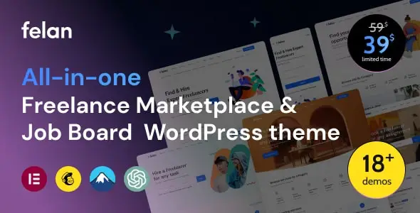 Felan v1.1.4 – Freelance Marketplace and Job Board WordPress Theme
