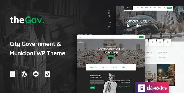 TheGov v2.0.18 – Municipal and Government WordPress Theme