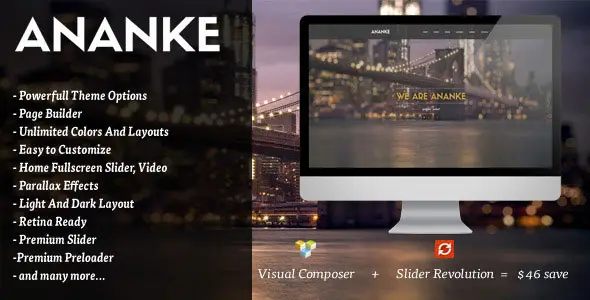 Ananke v3.9.13 – One Page Parallax WordPress Theme