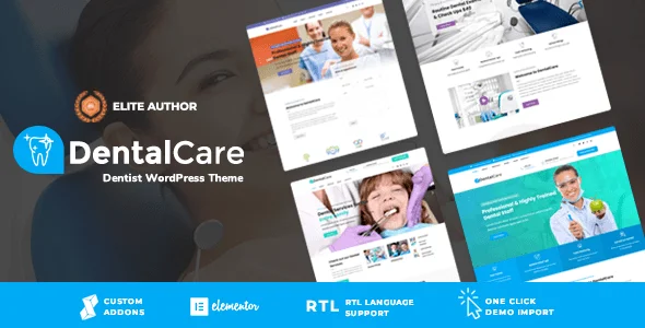 Dental Care v20.1 – Dentist & Medical WordPress Theme
