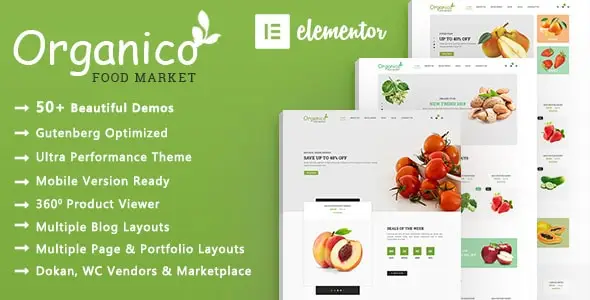 Organico v2.2.3 | Organic Food WooCommerce WordPress Theme