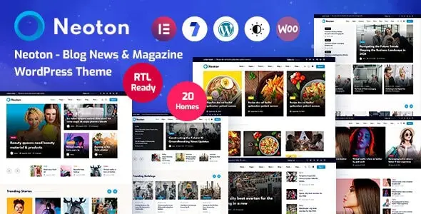 Neoton v4.1.0 – News Magazine WordPress Theme