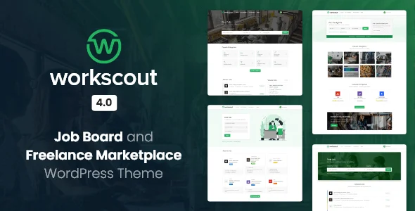 WorkScout v4.1.05 – Job Board & Freelance Marketplace WordPress Theme
