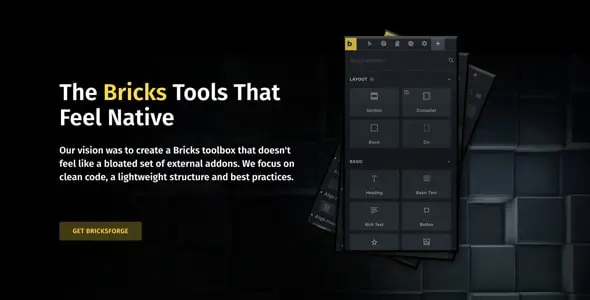 Bricksforge v3.1.0 – The Bricks Tools that feel native