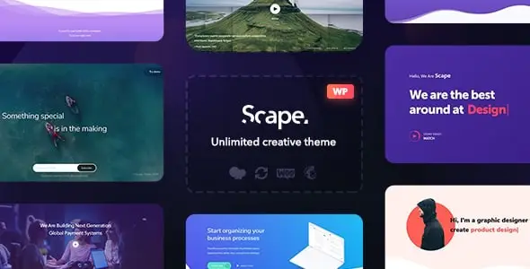 Scape v1.5.13 – Multipurpose WordPress theme