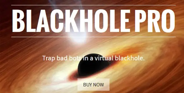Blackhole Pro v3.5.2 – Trap Bad Bots In a Virtual Blackhole