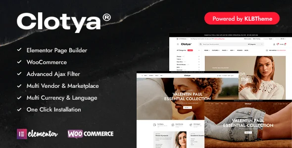 Clotya v1.4.6 – Fashion Store eCommerce Theme